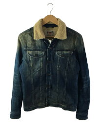 【中古】DIESEL◆Gジャン/S/コットン/IDG/00ECALA6001BF03/裏ボア/使用感（シミ）有【メンズウェア】