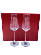 【中古】Baccarat◆グラス/2点セット/CLR/シャトーバカラ【キッチン用品】