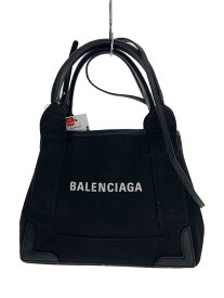 【中古】BALENCIAGA◆ショルダーバッグ/コットン/BLK/無地/390346-1090-W-002123【バッグ】