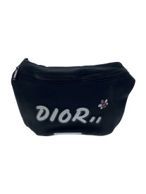 【中古】Dior HOMME◆ウエストバッグ/--/BLK【バッグ】