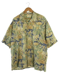 【中古】pierre cardin◆アロハシャツ/XXL/コットン/マルチカラー/花柄【メンズウェア】