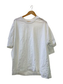 【中古】Maison Margiela◆Tシャツ/S/コットン/ホワイト/白/カットソー/20SS/2020年モデル/無地/s51gc0475【レディースウェア】