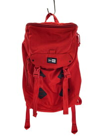 【中古】NEW ERA◆リュック/ナイロン/RED//【バッグ】