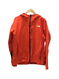 【中古】THE NORTH FACE◆HAMMERHEAD HOODIE_ハンマーヘッドフーディー/XL/ベロア/ORN/無地【メンズウェア】