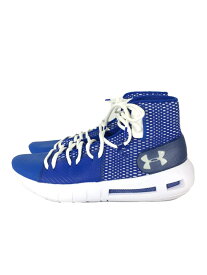 【中古】UNDER ARMOUR◆UA HOVR Havoc/ハイカットスニーカー/25.5cm/ブルー/3020617-400【シューズ】