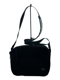 【中古】PORTER◆HYBRID/SHOULDER BAG/ショルダーバッグ/ナイロン/BLK/737-17803【バッグ】