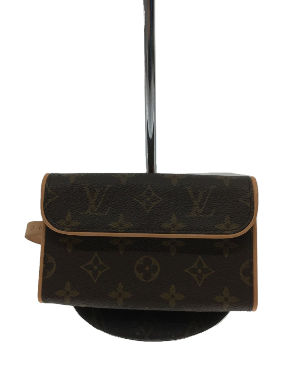 Japan Used Bag] Second Hand Louis Vuitton Pochette Florentine Monogram  Brw/Pvc/
