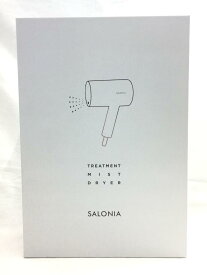 【中古】SALONIA◆トリートメントミストドライヤー SAL21102WH 未開封【家電・ビジュアル・オーディオ】