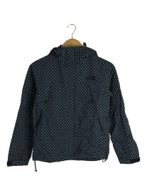 【中古】THE NORTH FACE◆NOVELTY SCOOP J_ノベルティー スクープ ジャケット/S/ポリエステル/NVY/ドット【レディースウェア】