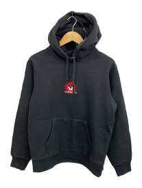 【中古】Supreme◆Vampire Hooded Sweatshirt/ヴァンパイア/パーカー/S/コットン/ブラック【メンズウェア】