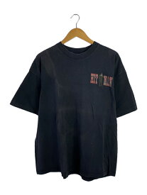 【中古】Tシャツ/XL/コットン/BLK【メンズウェア】