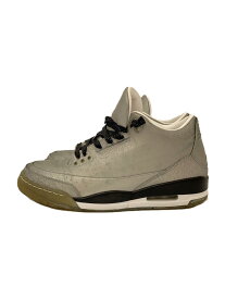 【中古】NIKE◆AIR JORDAN 5LAB3/エアジョーダン/シルバー/631603-003/27.5cm/SLV【シューズ】