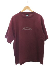 【中古】Tシャツ/XL/コットン/RED【メンズウェア】