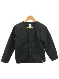 【中古】ORCIVAL◆ノーカラーキルティングジャケット/1/コットン/GRY/20A-FA-001/着用感【メンズウェア】