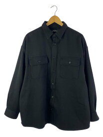 【中古】Name.◆×COOTIE/Polyester Kersey Error Fit CPO Shirts/S/ポリエステル/BLK【メンズウェア】