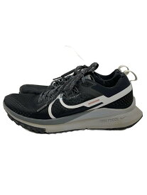 【中古】NIKE◆REACT PAGASUS TRAIL 4_リアクト ペガサス トレイル 4/US8/GRY//【シューズ】