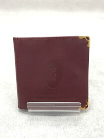 【中古】Cartier◆2つ折り財布/--/BRD/メンズ//【服飾雑貨他】