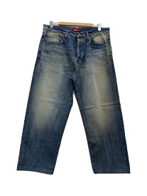 【中古】Supreme◆24SS Supreme Distressed Loose Fit Selvedge Jean/36/デニム/IDG【メンズウェア】