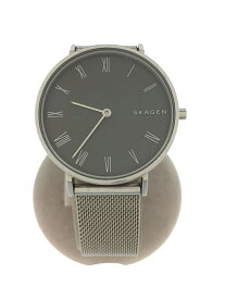 【中古】SKAGEN◆クォーツ腕時計/アナログ/GRY/skw2677【服飾雑貨他】