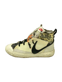 【中古】NIKE◆BLAZER MID/READYMADE_ブレイザー ミッド/レディメイド/28.5cm/WHT【シューズ】