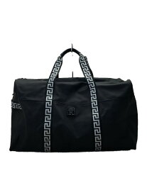 【中古】VERSACE◆ボストンバッグ/--/BLK【バッグ】