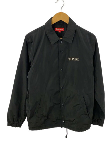 【中古】Supreme◆15AW/Toshio Maeda Coaches Jacket/ジャケット/S/ポリエステル/BLK//【メンズウェア】
