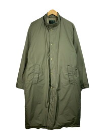 【中古】yohji yamamoto A.A.R◆コート/L/ポリエステル/KHK/フード欠品【メンズウェア】