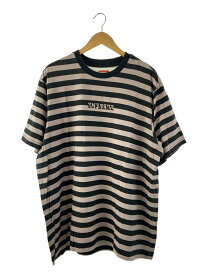 【中古】Supreme◆Tシャツ/XXL/コットン/マルチカラー/ボーダー//【メンズウェア】