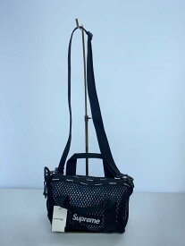 【中古】Supreme◆MESH MINI DUFFLE BAG/ショルダーバッグ/ポリエステル/BLK【バッグ】