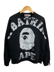 【中古】A BATHING APE◆スウェット/M/コットン【メンズウェア】