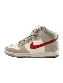 【中古】NIKE◆DUNK HI RETRO SE_ダンク ハイ レトロ SE/28cm/グレー【シューズ】