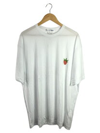 【中古】COMME des GARCONS SHIRT◆Tシャツ/L/コットン/WHT/FK-T014-S23-2【メンズウェア】