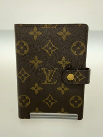 【中古】LOUIS VUITTON◆アジェンダPM_モノグラム_BRW/--/BRW/レディース【服飾雑貨他】