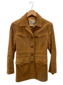 【中古】Pioneer Wear◆コート/--/レザー/BRW///【メンズウェア】