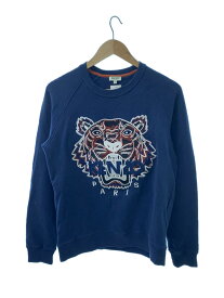 【中古】KENZO◆スウェット/S/コットン/NVY/F765SW1194XG/タイガー【メンズウェア】