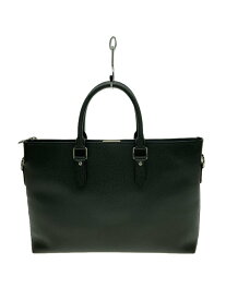 【中古】LOUIS VUITTON◆アントン・ブリーフケース_タイガ_BLK/牛革/BLK//【バッグ】