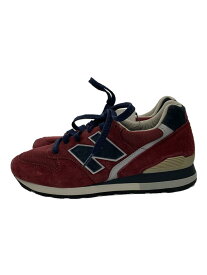 【中古】NEW BALANCE◆ローカットスニーカー/24cm/BRD/M996GLM【シューズ】