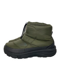 【中古】THE NORTH FACE◆Nuptse Bootie WP VI Short/ヌプシ/ブーツ/25cm/カーキ/ナイロン【シューズ】