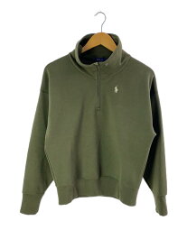 【中古】POLO RALPH LAUREN◆スウェット/XS/ポリエステル/KHK//【レディースウェア】