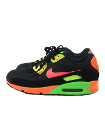 【中古】NIKE◆AIR MAX 90 NEON/エアマックスネオン/ブラック/CI2290-064/27.5cm/BLK【シューズ】