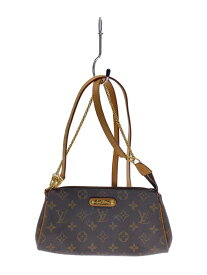 【中古】LOUIS VUITTON◆エヴァ_モノグラム・キャンバス_BRW/PVC/BRW【バッグ】