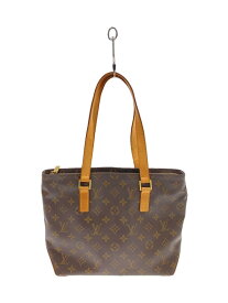 【中古】LOUIS VUITTON◆カバ・ピアノ_モノグラム・キャンバス/トートバッグ/PVC/ブラウン/M51148//【バッグ】