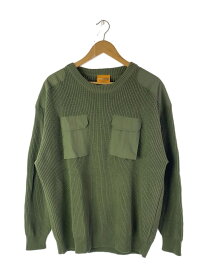 【中古】GRIP SWANY◆セーター(厚手)/XL/コットン/KHK/GSC-53【メンズウェア】