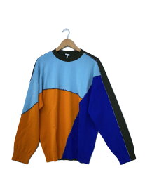 【中古】LOEWE◆23SS/Puzzle sweater/パズルセーター/L/ウール/マルチカラー/H526Y14KDL/タグ付//【メンズウェア】