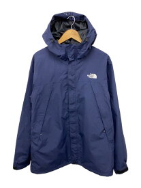 【中古】THE NORTH FACE◆SCOOP JACKET_スクープジャケット/XL/ナイロン/NVY/無地【メンズウェア】