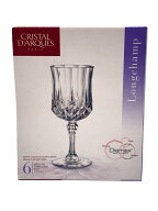 【中古】Cristal D’Arques◆グラス/6点セット/CLR【キッチン用品】