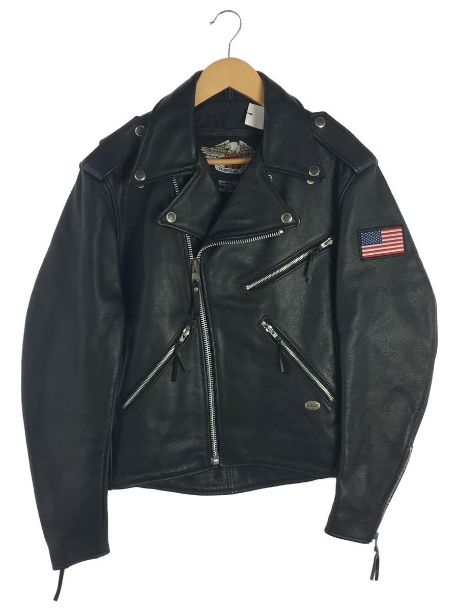 Harley Davidson Double Riders Jacket/Leather Jacket/S/Leather/Black ...