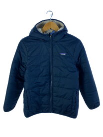 【中古】patagonia◆フリースジャケット/XL/ポリエステル/ネイビー/68095【レディースウェア】