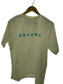 【中古】SOPHNET.◆Tシャツ/S/コットン/WHT/SOPH-220053【メンズウェア】