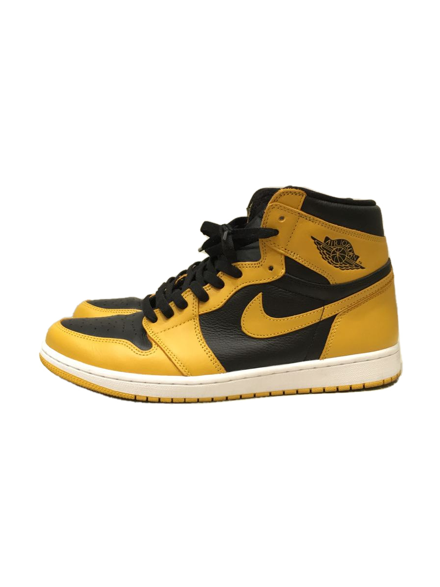 Nike Air Jordan High Og Pollen/High Cut Sneakers Ylw/Leather Shoes